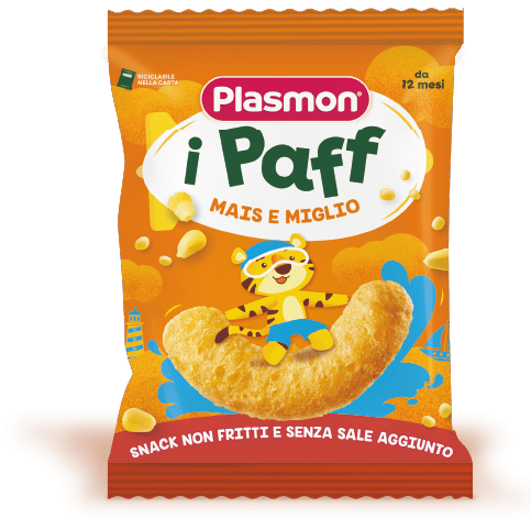 PLASMON PAFF Snack Mais/Miglio - Lovesano 