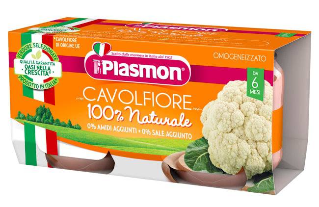 PLASMON Omog.Cavolfiore 2x80g - Lovesano 