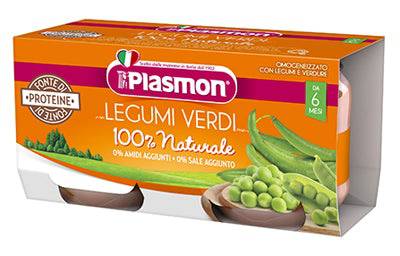 PLASMON OMOG LEGUMI VERDI2X80G - Lovesano 