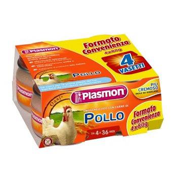 PLASMON Omog.Pollo  4x80g - Lovesano 