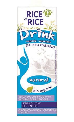 RICE & RICE Bevanda Riso Naturale 1Lt - Lovesano 