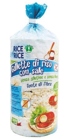 RICE & RICE Gallette Riso c/Sale 100g - Lovesano 