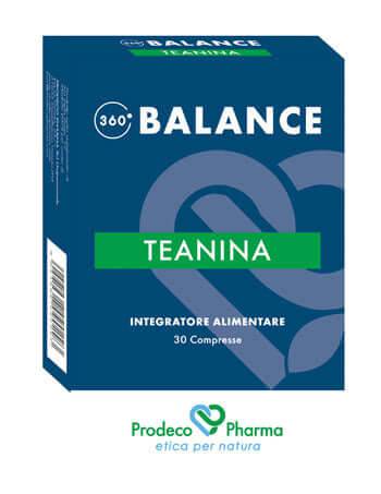 360 BALANCE TEANINA 30CPR PROD - Lovesano 