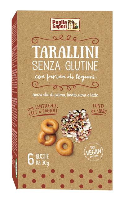 PUGLIA SAPORI Tarallini Legumi 180g - Lovesano 