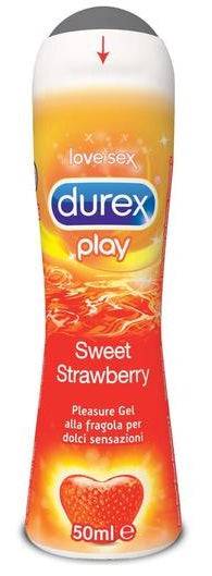 DUREX PLAY GEL SWEET STRAWBERR - Lovesano 