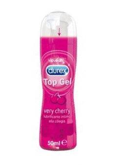 DUREX TOP GEL VERY CHERRY 50ML - Lovesano 