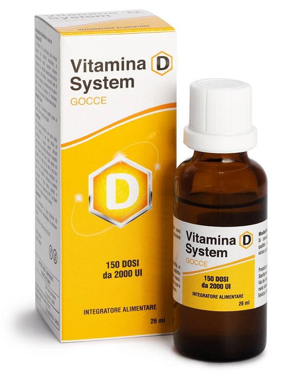 VITAMINA D SYSTEM GTT 26ML - Lovesano 