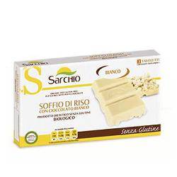 SARCHIO Soffio Riso Cioccolato Bianco 75g - Lovesano 