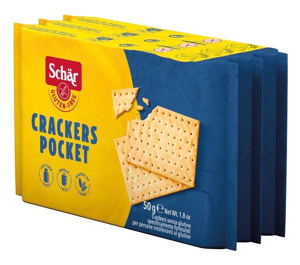 SCHAR CRACKERS POCKET 3X50 - Lovesano 