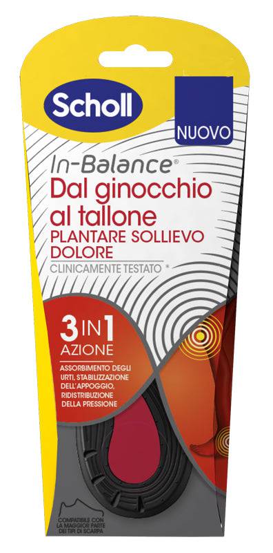 SCHOLL PLANTARE TALLONE M 2PZ - Lovesano 