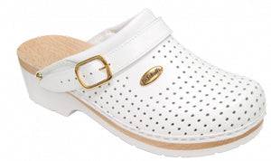 CLOGS Super Comfort C/Cinturino Bianco 36 - Lovesano 