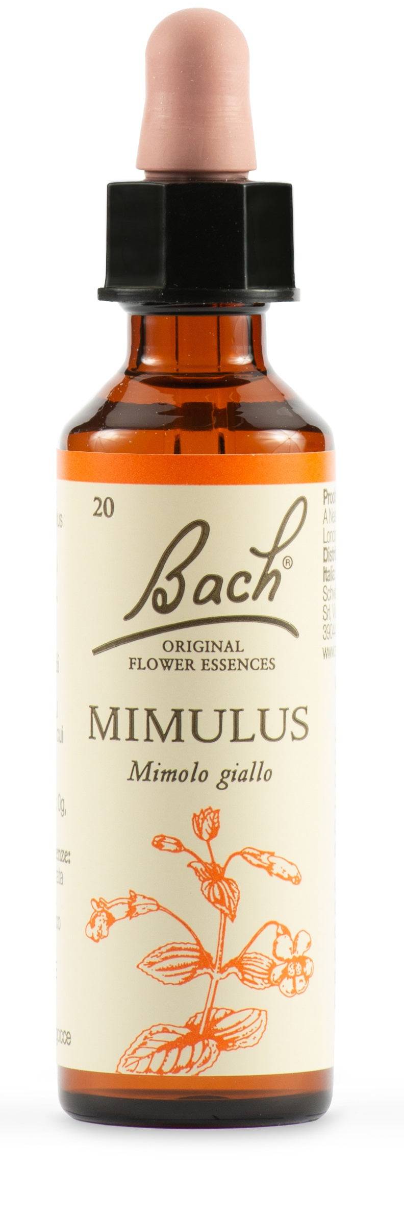 MIMULUS BACH ORIG 20ML - Lovesano 