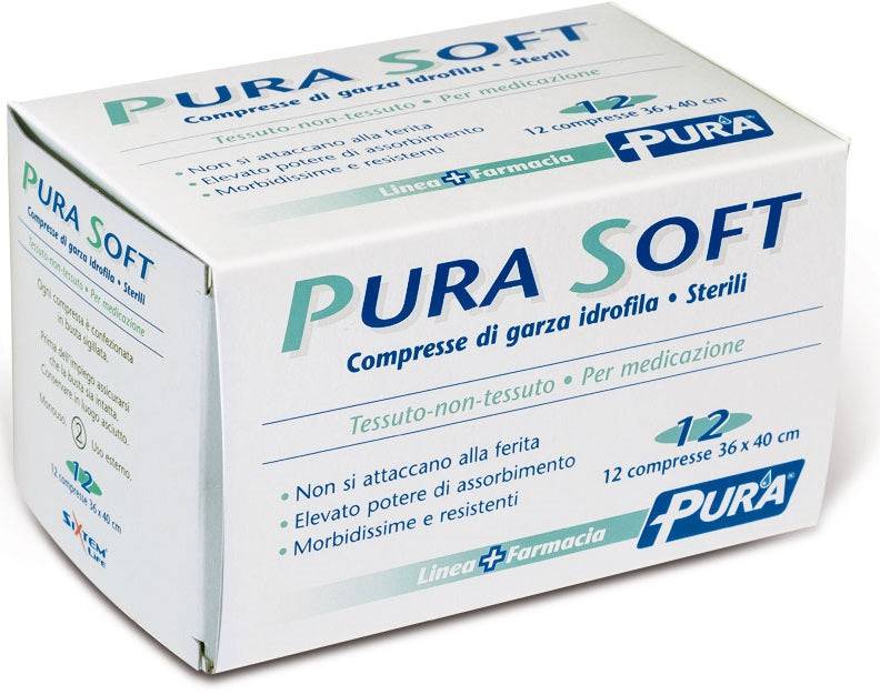 GARZA PURA SOFT 36X40CM 12PZ - Lovesano 