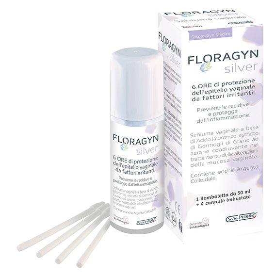 FLORAGYN Silver Schiuma Vagin.50ml - Lovesano 