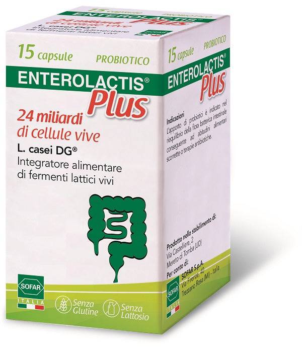 ENTEROLACTIS PLUS 15CPS - Lovesano 