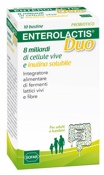 ENTEROLACTIS DUO POLV 10BUST - Lovesano 