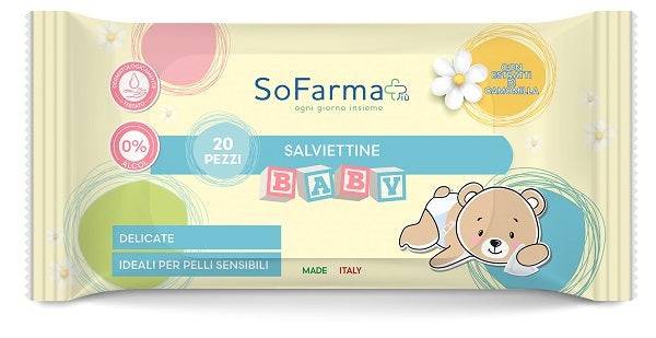 SALVIETTINE CAMOM BABY 20PZ SF+ - Lovesano 