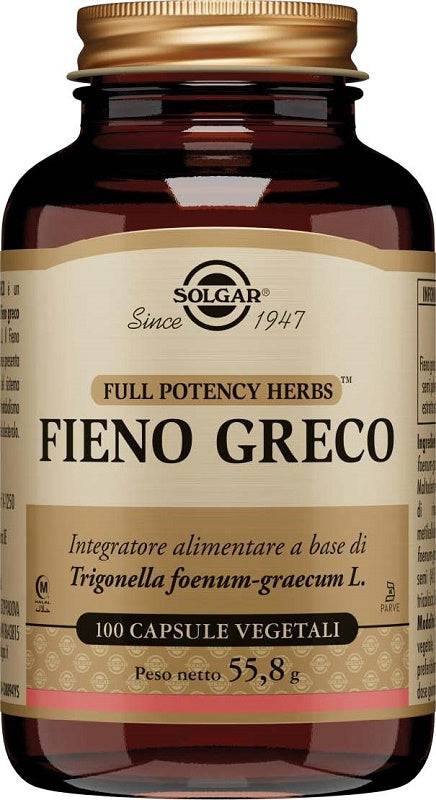 FIENO GRECO 100CPS SOLGAR - Lovesano 
