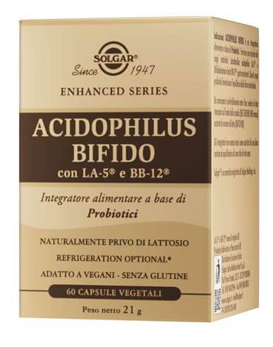 ACIDOPHILUS BIFIDO 60CPS SOLGAR - Lovesano 