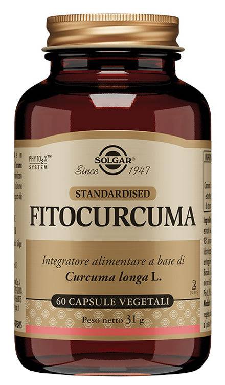 FITOCURCUMA 60CPS VEGET SOLGAR - Lovesano 