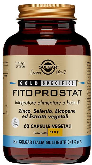 FITOPROSTAT 60CPS SOLGAR - Lovesano 