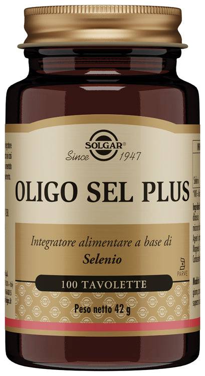 OLIGO SEL PLUS 100TAV SOLGAR - Lovesano 