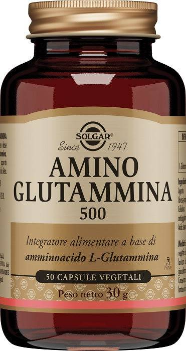 AMINO GLUTAMMINA 500 50CPS VEG - Lovesano 