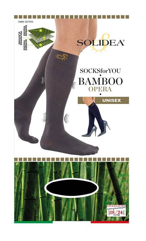 SOCKS FY Bamboo Opera 2-M Nero - Lovesano 