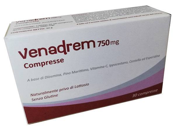 VENADREM 750mg 30 Cpr - Lovesano 