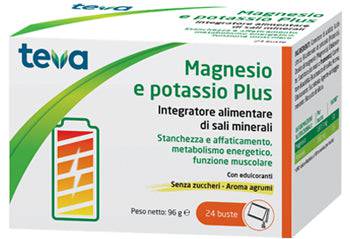 MAGNESIO POTASSIO TEVA 24BUSTE - Lovesano 