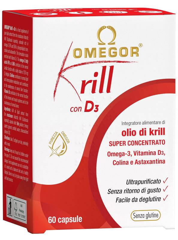 OMEGOR KRILL D3 60CPS - Lovesano 