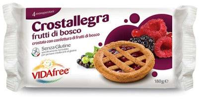 VIDAFREE Crostallegra Frutti di Bosco 4x45g - Lovesano 