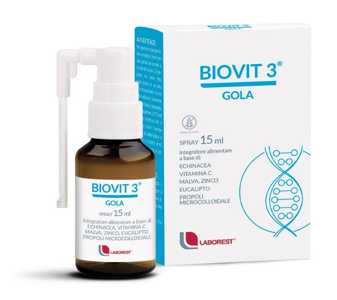 BIOVIT 3 SPRAY GOLA 15ML - Lovesano 