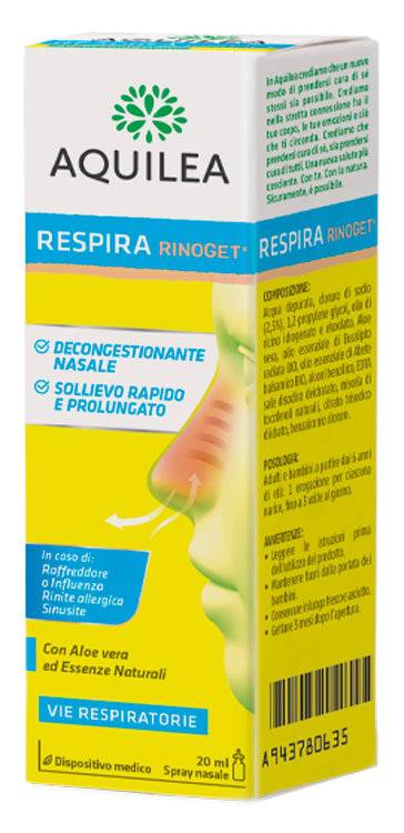 AQUILEA RESPIRA RINOGET 20ML - Lovesano 