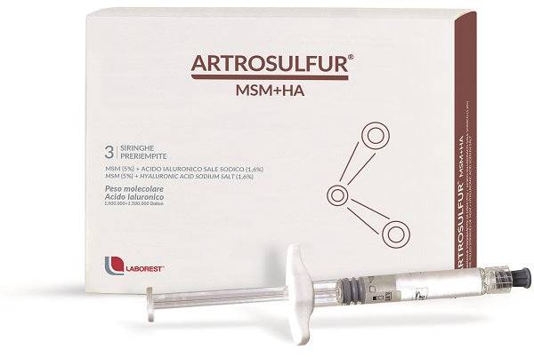 ARTROSULFUR MSM+HA 3SIR PRER - Lovesano 