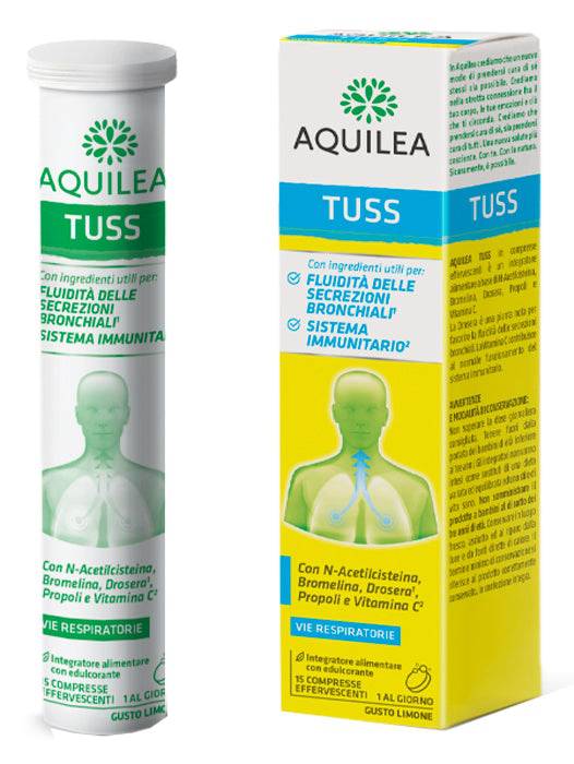 AQUILEA TUSS 15CPR EFFERV 90G - Lovesano 