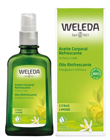 WELEDA Olio Rinfrescante Limone 100ml - Lovesano 