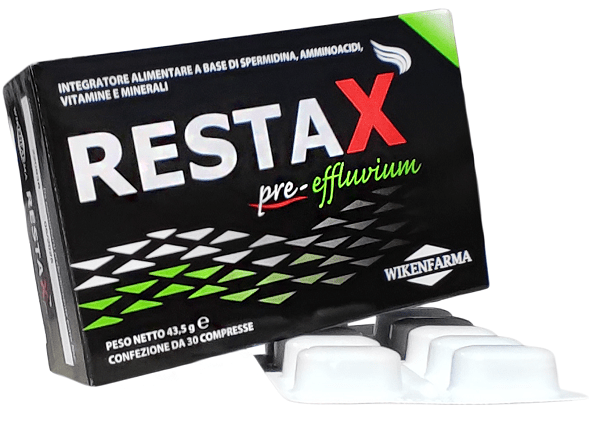 RESTAX PRE EFFLUVIUM 30CPR - Lovesano 