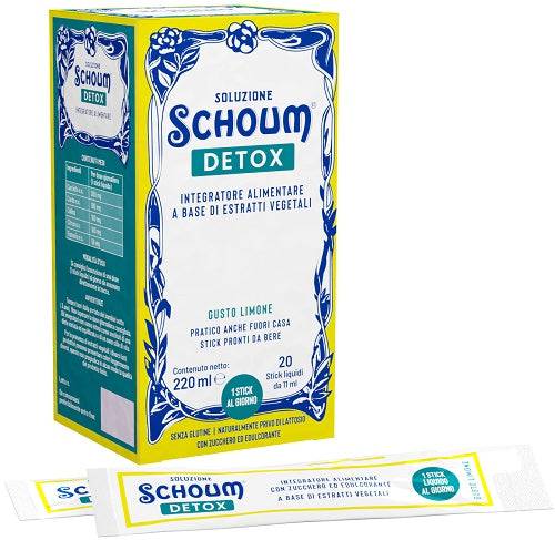 SOLUZIONE SCHOUM DETOX 20STICK - Lovesano 